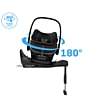 8442508110_F1_2026_maxicosi_carseat_babycarseat_pebbleslidepro_black_onyxblack_flexispinrotation_side