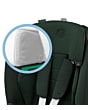 8618490110_2023_usp4_maxicosi_carseat_toddlerchildcarseat_titanproisize_green_authenticgreen_airprotectsafety_3qrtleft