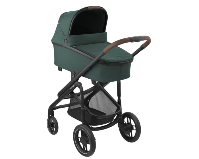 1919047110_2021_maxicosi_stroller_plazaplus_essentialgreen_3qrtleftcarrycot_